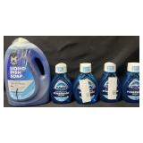 100 fl oz liquid dish soap & 4-21.5 ox Dawn