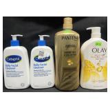 2-20 fl oz Cetaphil facial cleaner, 38.2 Pantene