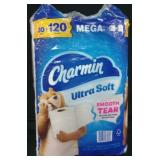 30 mega rolls Charmin bath tissue