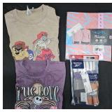 Women's size Large shirts, size Small shirt and