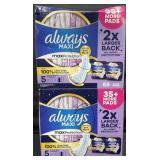 132 Always Maxi pads