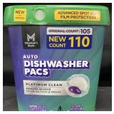 110 auto dishwasher pacs