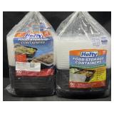 110 Hefty food storage containers