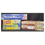 Reynolds aluminum foil 240 sq ft. Glad Press and