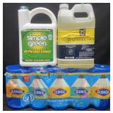 425 Clorox wipes, 140oz Simple Green cleaner & 1