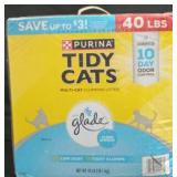 40lbs Purina tidy cat litter