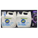 2-208 fl oz All detergent & 39.9 oz Dawn scent