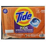 Tide laundry detergent pods 156 count