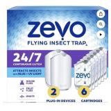 Zevo Flying Insect Trap with 2 devices +