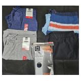 Men's size X-Large shorts and boxer briefs. Most
