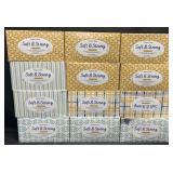 12 boxes of soft & strong facial tissues