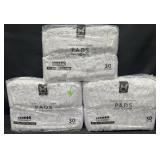 90 Total Protection pads for women, extra