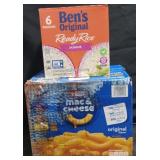 6ct pouches Ben's ready rice jasmine. 18ct kraft