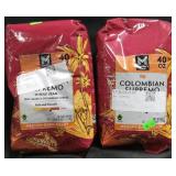 2 40oz Colombian supremo medium dark roast