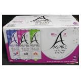 15pk variety aspire energy drinks
