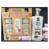 2-21 fl oz Jergens lotion, 33.8 fl oz triple