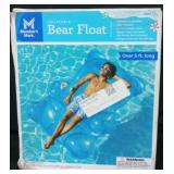 Inflatable bear float over 5ft long
