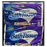90 large rolls of Ultra Premium Bath Tissue