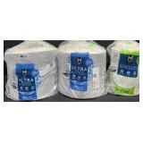 408 Ultra Dinner paper plates & 200 paper snack &