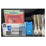 300 clear plastic forks, 270 Repurpose