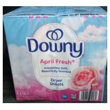 2pk 160ct  downy dryer sheets