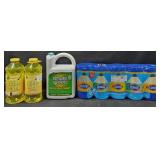 2- Pine Sol 60oz each. Simple Green 1 gallon.