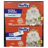 300-13 gal Hefty tall kitchen bags