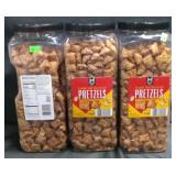 3 40oz peanut butter filled pretzels