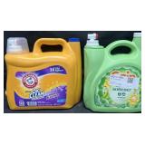158.6 fl oz Arm & Hammer detergent & 143 fl oz