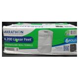 6 ct Marathon 4200 linear ft per case hardbound