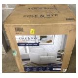 Cole & Rye Fabric Swivel Chair not checked for