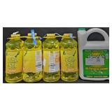 4- Pine Sol 60oz each. Simple Green 1 gallon