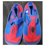 Kids size7/8 Spiderman water shoes