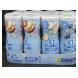 8pk Gerber puffs variety