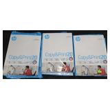 6- HP copy paper 400 sheets per pack