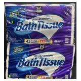 90 large rolls of Ultra Premium Bath Tissue