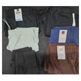 Women's size Large pants and skort. Some New w/