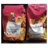 2 40oz Colombian supremo medium dark roast