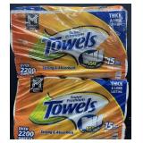 30 mega rolls Super Premium paper towels