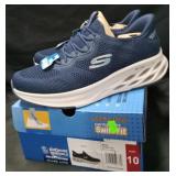 Skechers men's size 10 glide lite navy shoes