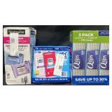 125 Neutrogena wipes, 140 Wet Ones wipes & 1750