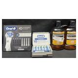 8 Oral-B brush heads, 19 Oral-B brush heads &