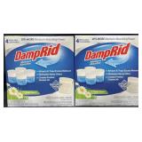 8 refillable DampRid moisture absorber containers