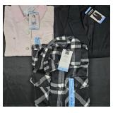 Women's size Large shacket, blazer and jacket.
