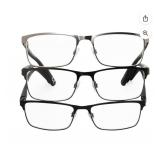 Rectangular Reading Glasses, 3 pk.