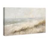 Early Morning on the Shore Coastal CanvasPrint