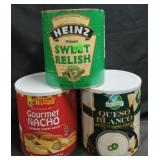 99oz heinz sweet relish. 106oz Blanco white