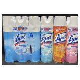 6-19oz Lysol disinfectant spray