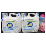 2-208 fl oz All detergent & 26.3 oz Downy scent
