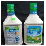 2 40oz hidden valley ranch style dressing